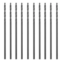Сверло по металлу, 1 мм, полированное, HSS, 10 шт цилиндрический хвостовик Matrix