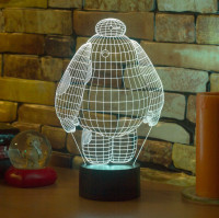 Ночной 3d светильник Беймакс