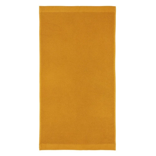 Полотенце для рук вафельное цвета карри из коллекции essential, 50х90 см