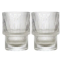 Набор стеклянных стаканов, 200 мл, 2 шт.