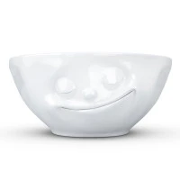 Чаша happy, 350 мл, белая