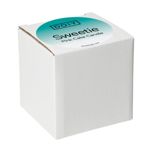 Свеча cake, 4,8 см, розовая