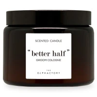 Свеча ароматическая the olphactory, better half, groom cologne, 60 ч