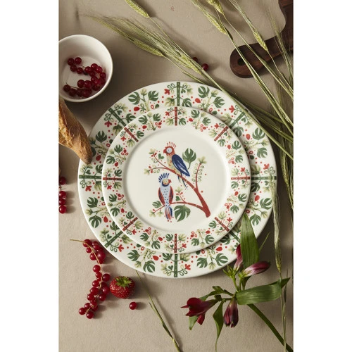 Тарелка parrot из коллекции birds of paradise, D21 см