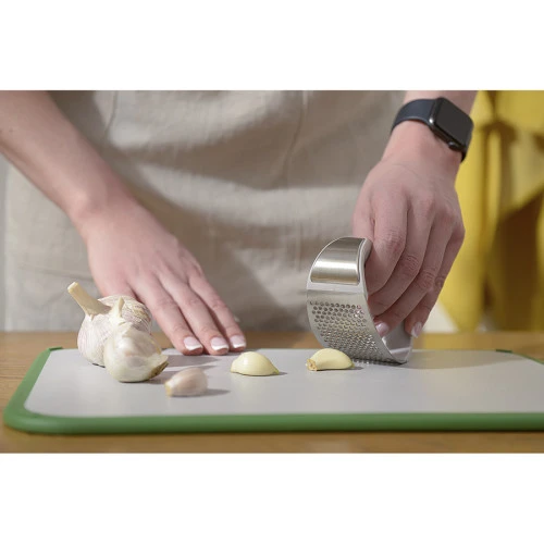 Пресс для чеснока vegard, 10,7 см, светло-серый
