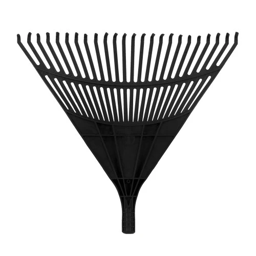 Грабли веерные пластиковые, 600 мм, 24 плоских зуба, без черенка, Сибртех