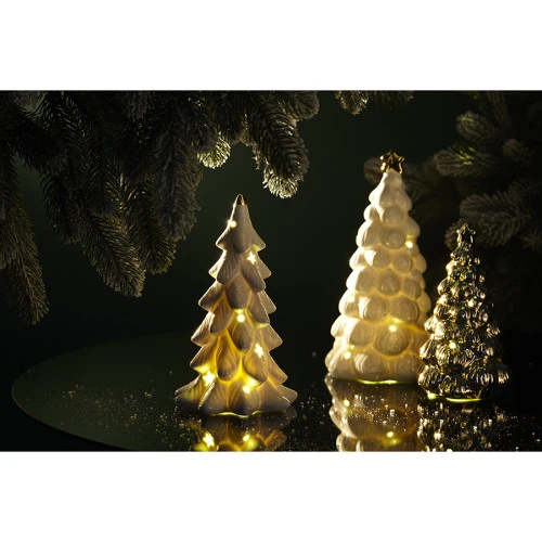 Декор новогодний с подсветкой christmas shimmer из коллекции new year essential, 20 см