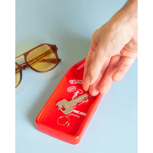 Поднос декоративный, corner shop, siracha, 24,5х8 см