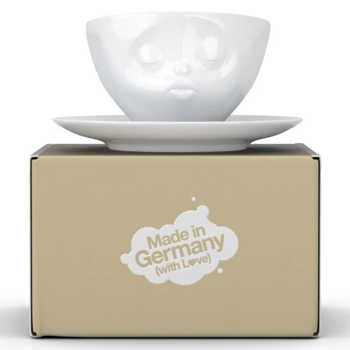 Чайная пара kissing, 200 мл, белая