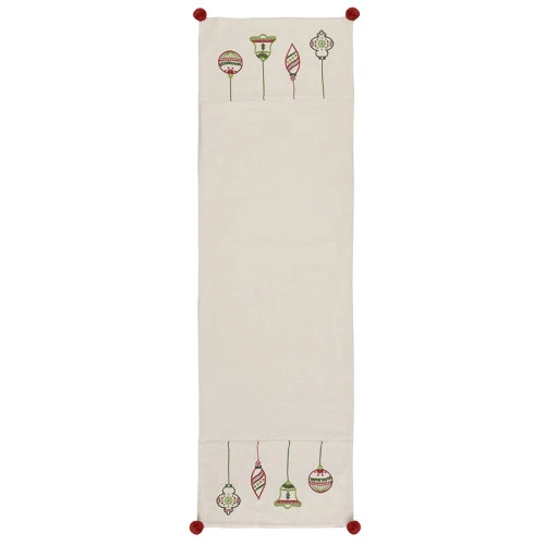 Дорожка с вышивкой christmas decorations из коллекции new year essential, 45х150 см