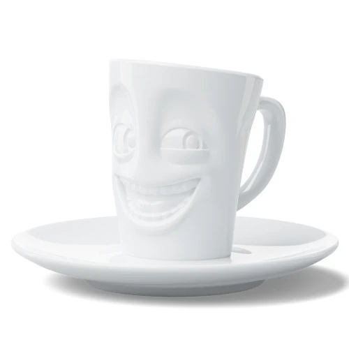 Кофейная пара joking, 80 мл, белая