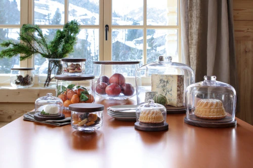 Блюдо сервировочное с крышкой city, D22 см