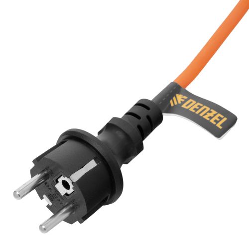 Удлинитель-шнур силовой Garden Series, б/з, ПВС, 20м, 1 розетка, 2 x 1 мм, Denzel