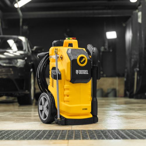 Моечная машина высокого давления K 70 Power, 2500 Вт, 180 бар, 600 л/ч, асинх. двиг.// Denzel