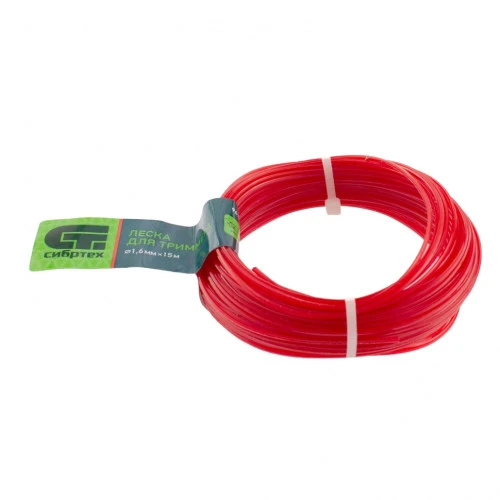 Леска для триммера звезда, 1.6 мм х 15 м, Сибртех