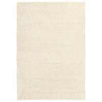 Ковер из шерсти и переработанного хлопка shillong из коллекции ethnic, 200х300см