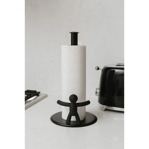 Держатель для бумажных полотенец buddy, черный