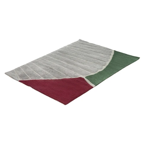 Ковер из хлопка с рисунком tea plantation из коллекции terra, 120х180 см