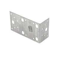 Крепежный уголок ассимичный 1.7 мм, KUAS 145 х 55 х 90 мм Сибртех