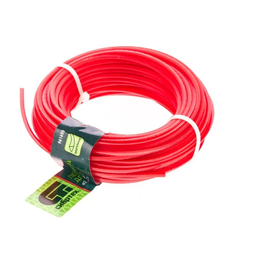 Леска для триммера треугольная, 2.4 мм х 15 м, Сибртех