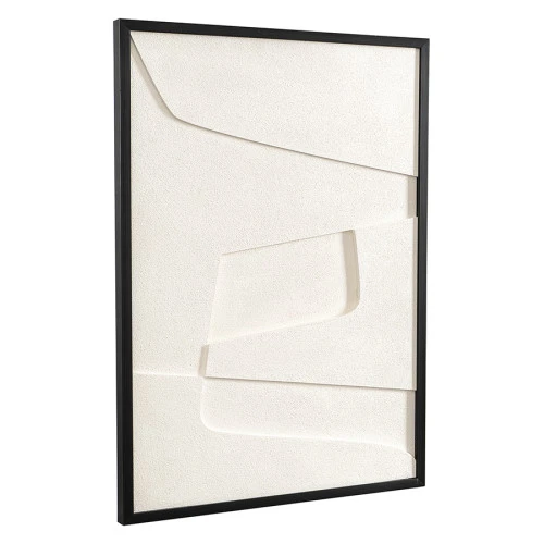 Панно декоративное с эффектом 3d minimalism, с черной рамой, 50х70 см