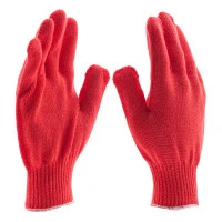 Перчатки трикотажные, акрил, коралл, оверлок Сибртех