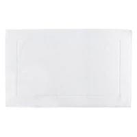 Коврик для ванной белого цвета из коллекции essential, 50х80 см