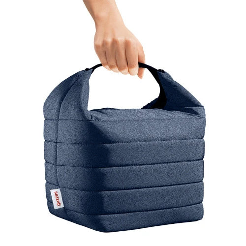 Набор из термосумки и контейнера handy bio, 1,4 л, синий