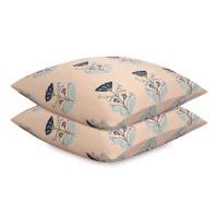 Набор наволочек "Летний цветок" из премиального сатина из коллекции russian north, 70х70 см