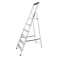 Стремянка алюминиевая с органайзером " Универсал", 6 ступеней, Сибртех