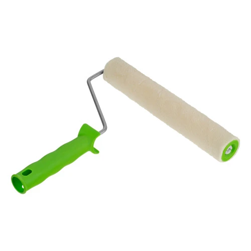 Валик "Велюр" с ручкой, 240 мм, ворс 5 мм, D 36 мм, D ручки 6 мм Сибртех