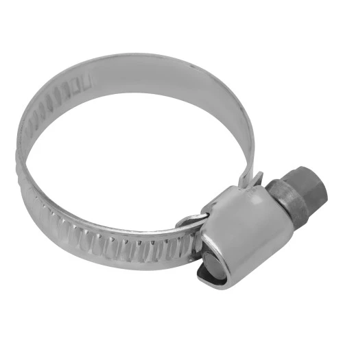 Хомуты металлические, Стандартное болтовое крепление 20-32 мм, 50 штук в упаковке, ширина 9 мм Сибртех