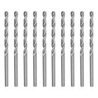 Сверло по металлу, 2.5 мм, полированное, HSS, 10 шт, цилиндрический хвостовик Matrix