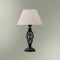 Настольная лампа с абажуром "Шале Абель" 29-105/13620