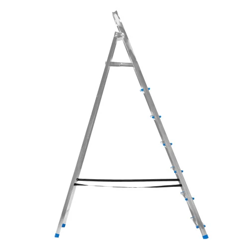 Стремянка, 7 ступеней, стальная, оцинкованная Сибртех