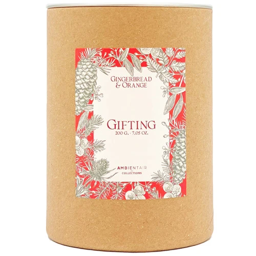 Свеча ароматическая gifting, gingerbread&orange, 40 ч