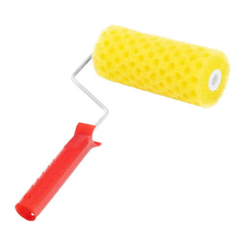 Валик "Структурный" поролоновый с ручкой, "горошек", 180 мм, D 80 мм, D ручки 6 мм MTX