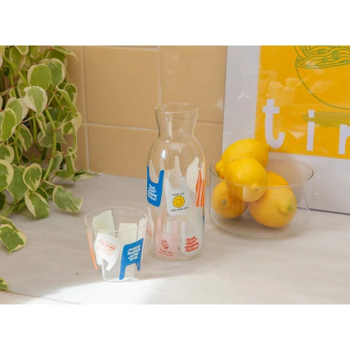 Набор из графина и стакана corner shop, thank you bag