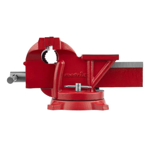 Тиски слесарные, 125 мм, поворотные, с наковальней Matrix