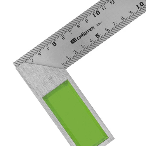 Угольник, 300 мм, металлический Сибртех