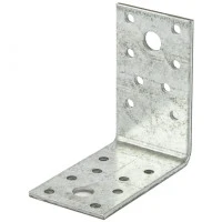 Крепежный уголок 2.5 мм, КU 70 x 70 x 40 мм Сибртех