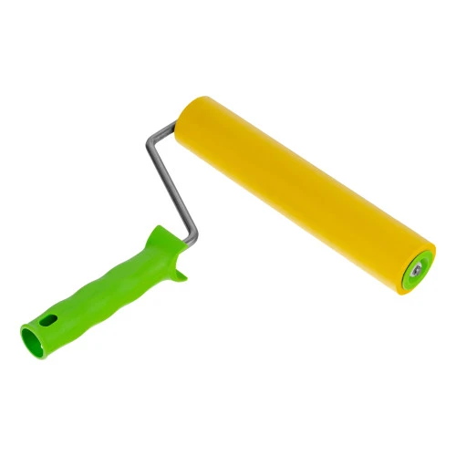 Валик прижимной резиновый с ручкой, 240 мм, D ручки 8 мм Сибртех