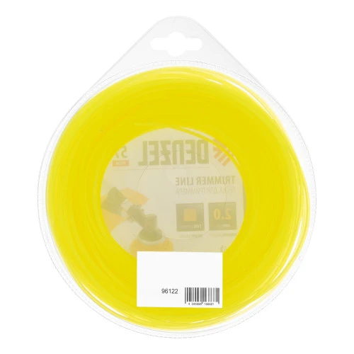 Леска для триммера, квадрат 2 мм х 57 м, блистер Flex cord Denzel