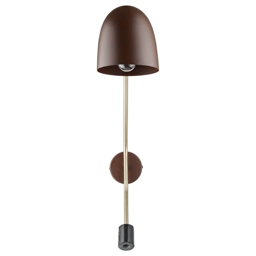 Светильник настенный fedd, 48х63 см, вишневый