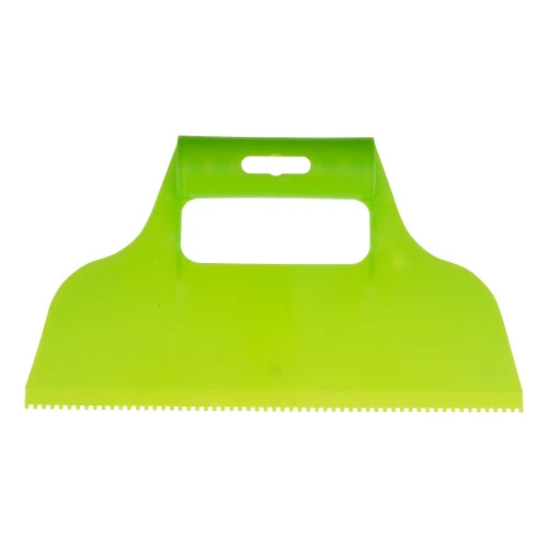 Шпатель для клея, пластмассовый, зубчатый 2 х 2 мм Сибртех