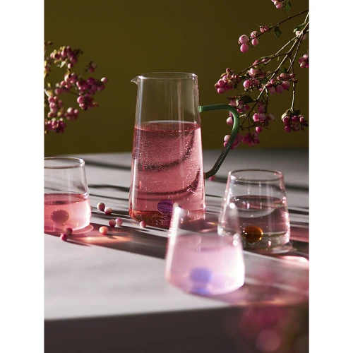 Кувшин orb, 1,25 л, зеленый/фиолетовый