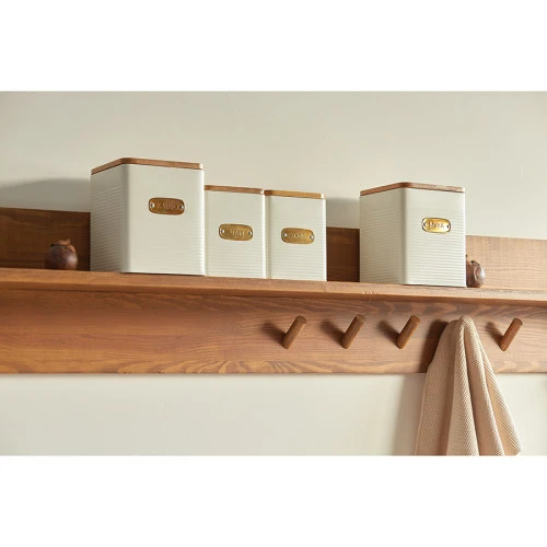 Банка для хранения соли irmel, 1,7 л, молочная