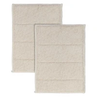 Набор салфеток-губок двухсторонних из микрофибры cozy clean, бежевые, 2 шт.