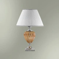 Настольная лампа с абажуром  26-01.54/95112 ПАЛЬМИРА