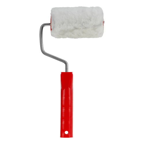 Валик "Искусственный мех", в сборе, 100 мм, D 48 мм, D ручки 6 мм, крепление шплинтом Сибртех